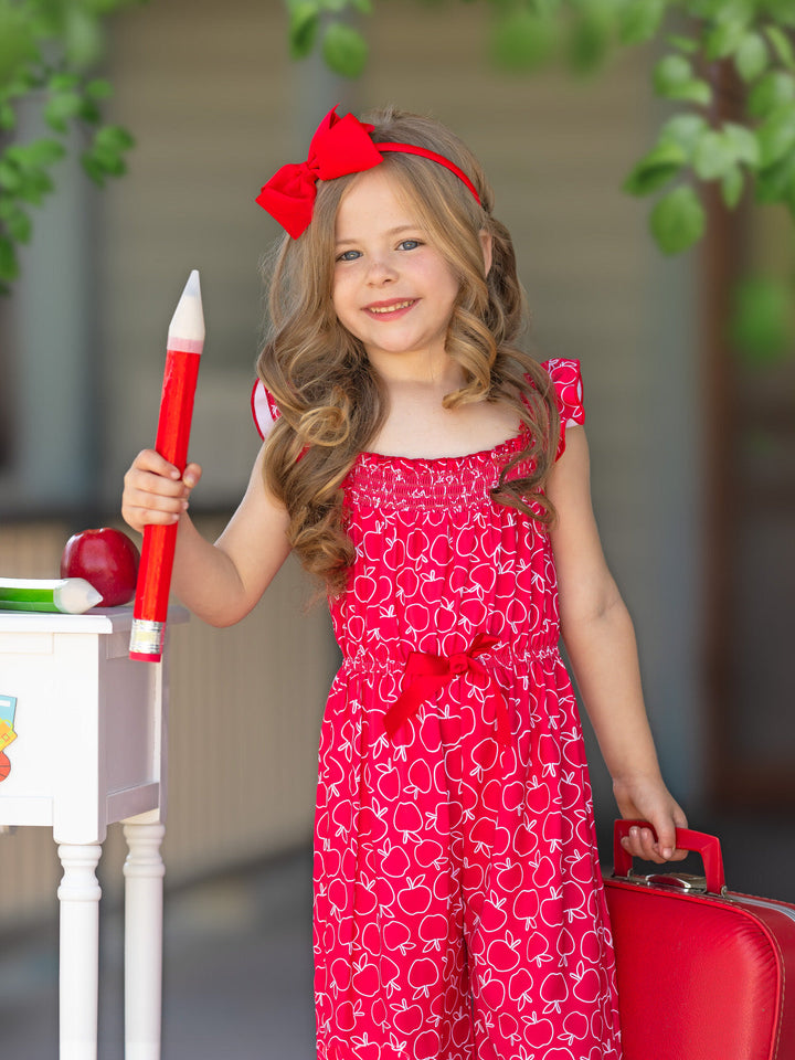 Class Muse Red Apple Jumpsuit