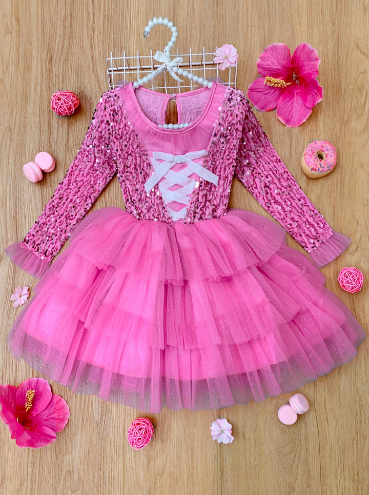 L.O.L. SURPRISE! x Mia Belle Girls Center Stage Ballerina Dress