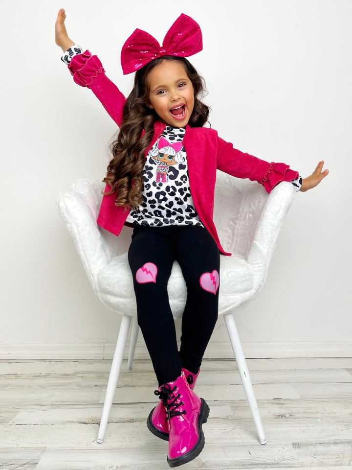 L.O.L. SURPRISE! x Mia Belle Girls Diva Legging Set