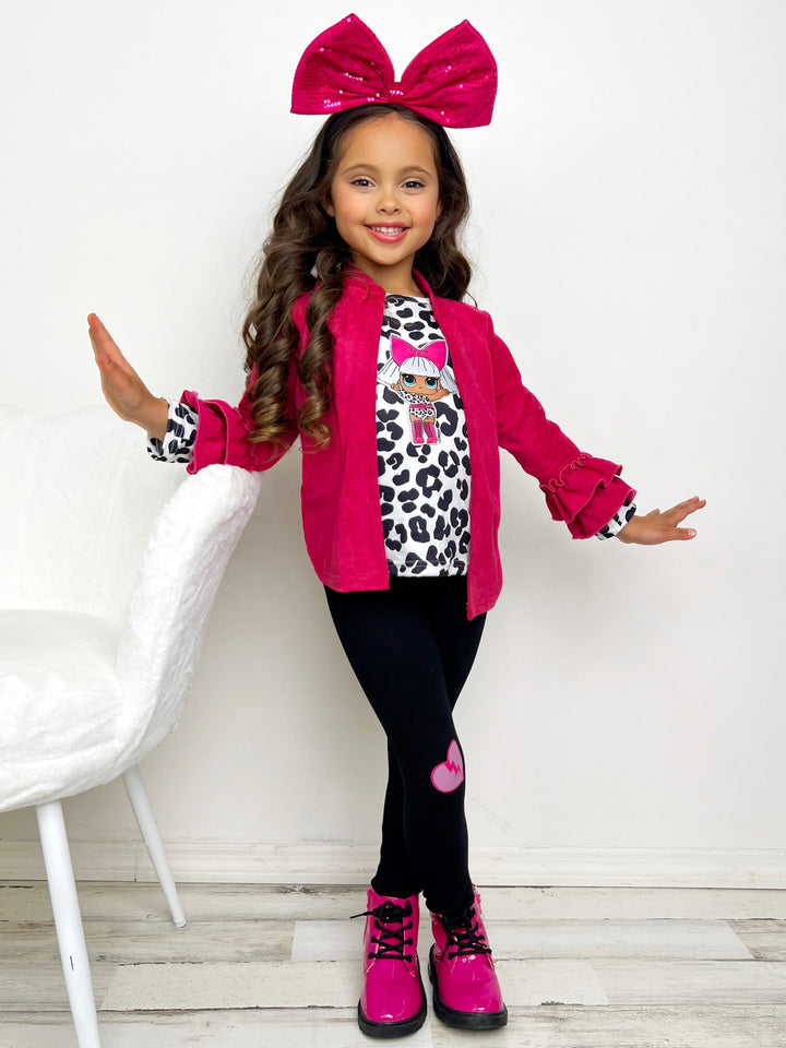 L.O.L. SURPRISE! x Mia Belle Girls Diva Legging Set