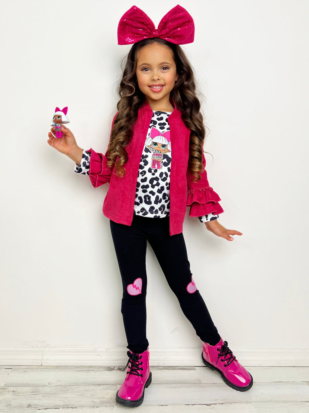 L.O.L. SURPRISE! x Mia Belle Girls Diva Legging Set