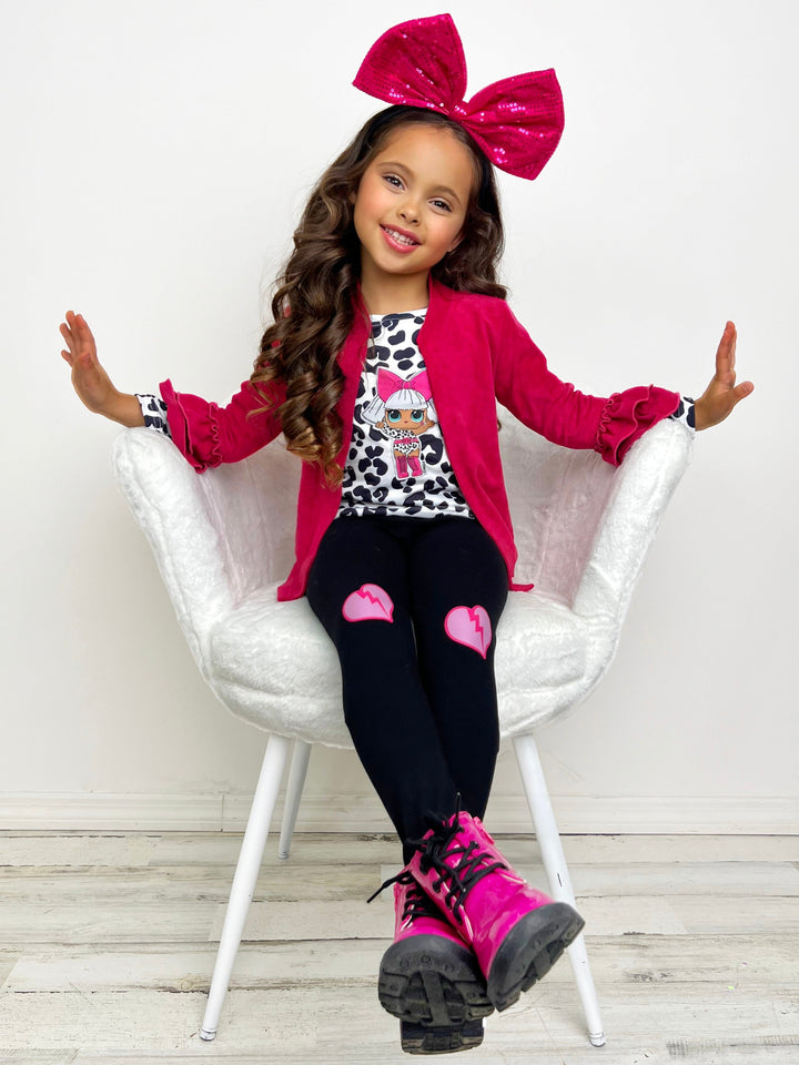 L.O.L. SURPRISE! x Mia Belle Girls Diva Legging Set