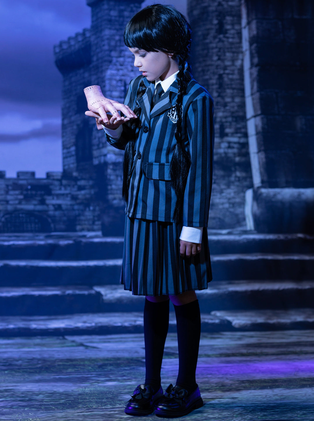 Girls Halloween Costumes | Girls Nevermore Academy Wednesday Uniform
