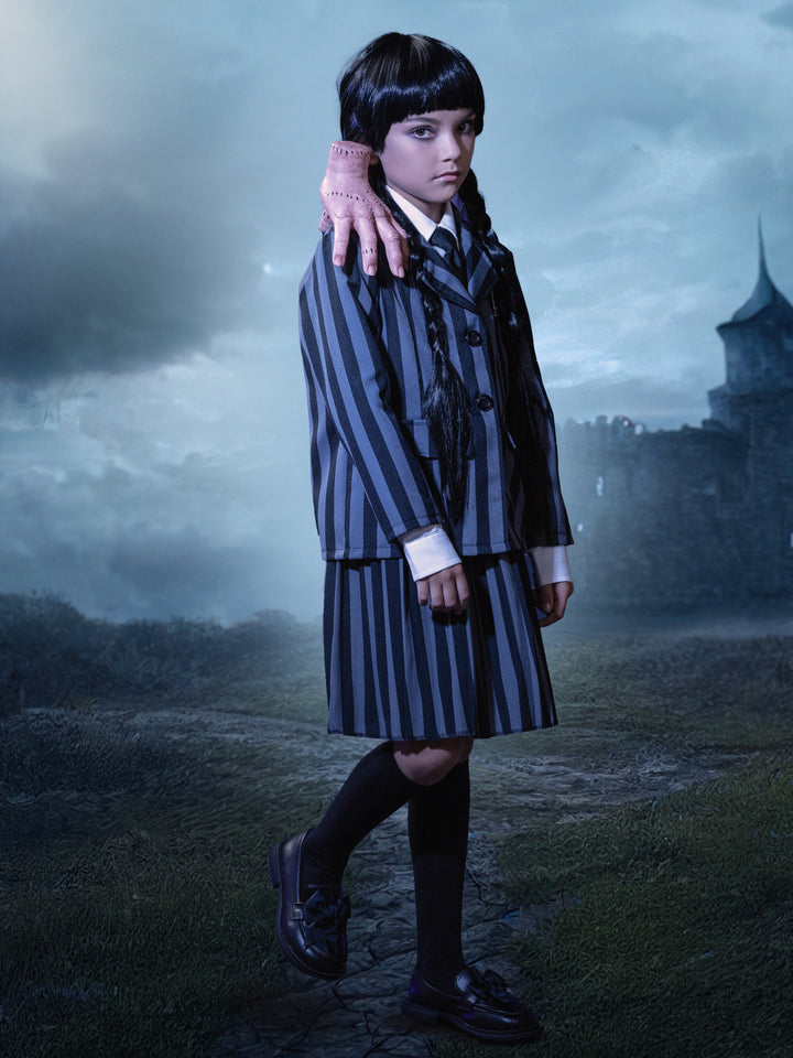 Girls Halloween Costumes | Girls Nevermore Academy Wednesday Uniform