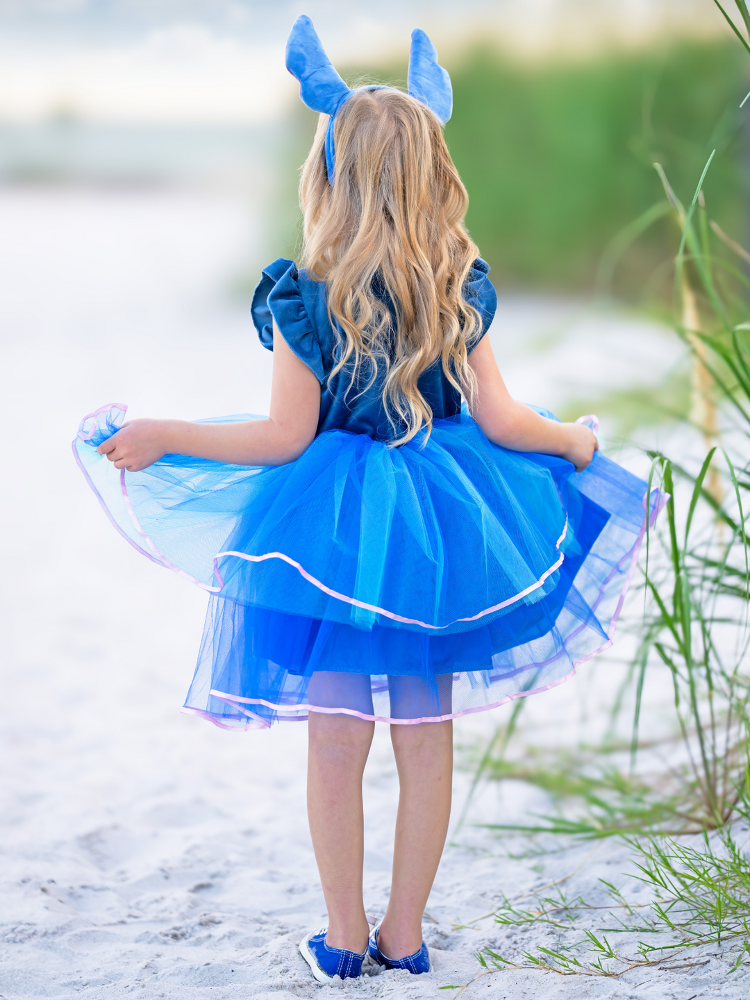 Tropical Trouble Maker Tutu Costume Dress with Headband