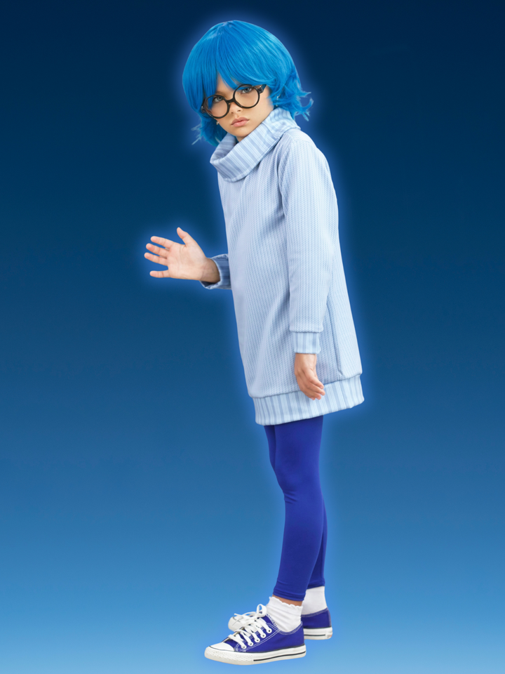 Sadness Vibes Costume Dress with Tights