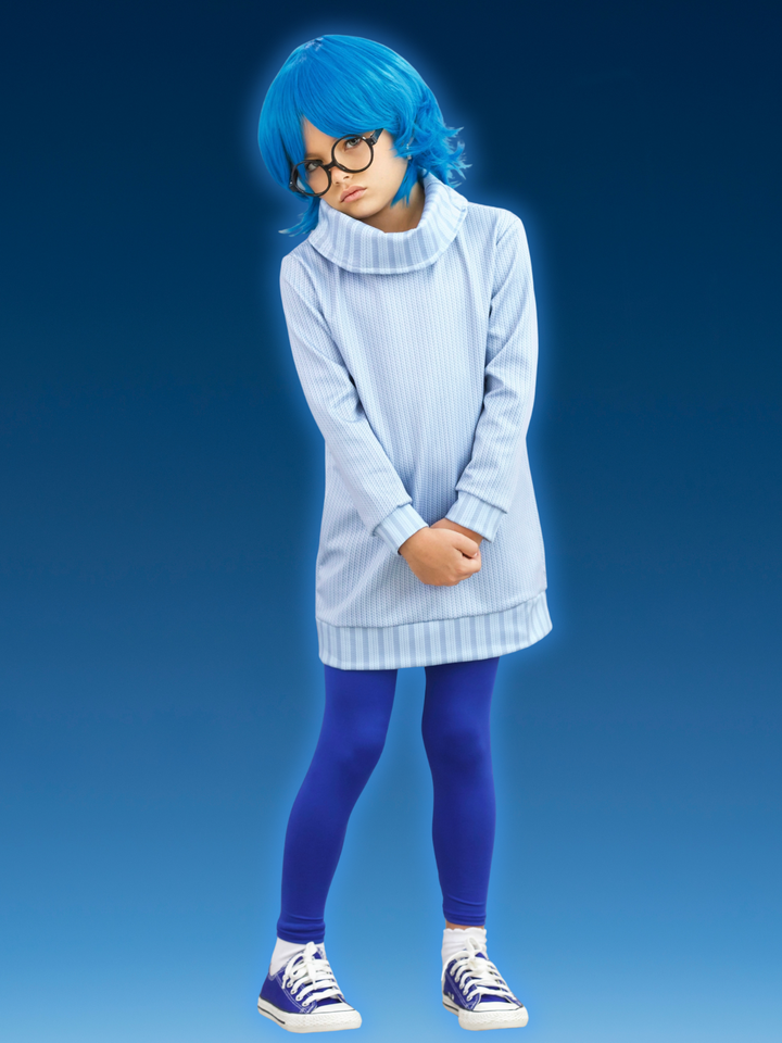 Sadness Vibes Costume Dress with Tights
