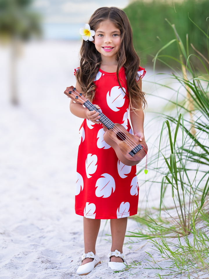 Tropical Island Girl Costume Dress