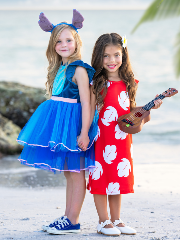 Tropical Island Girl Costume Dress