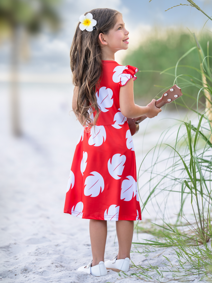 Tropical Island Girl Costume Dress