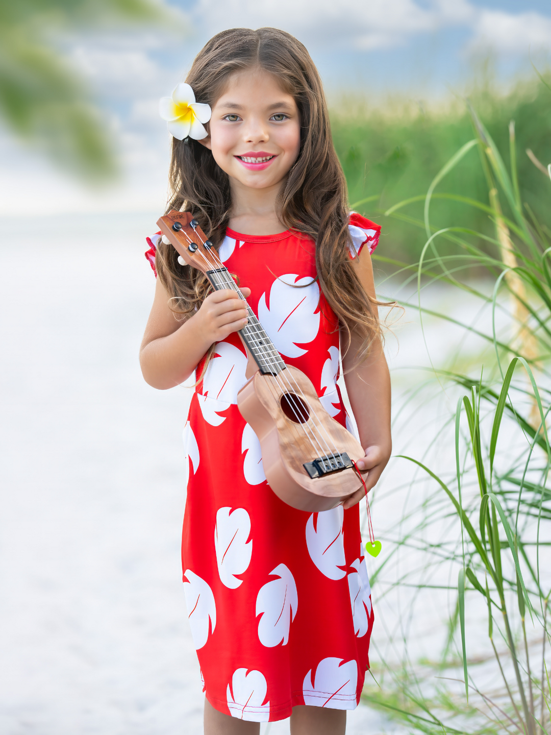 Tropical Island Girl Costume Dress