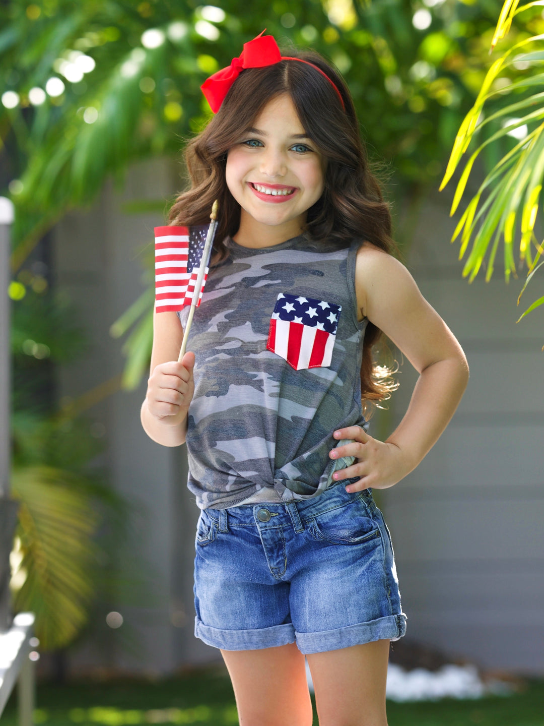 Strong Pride Camo Top