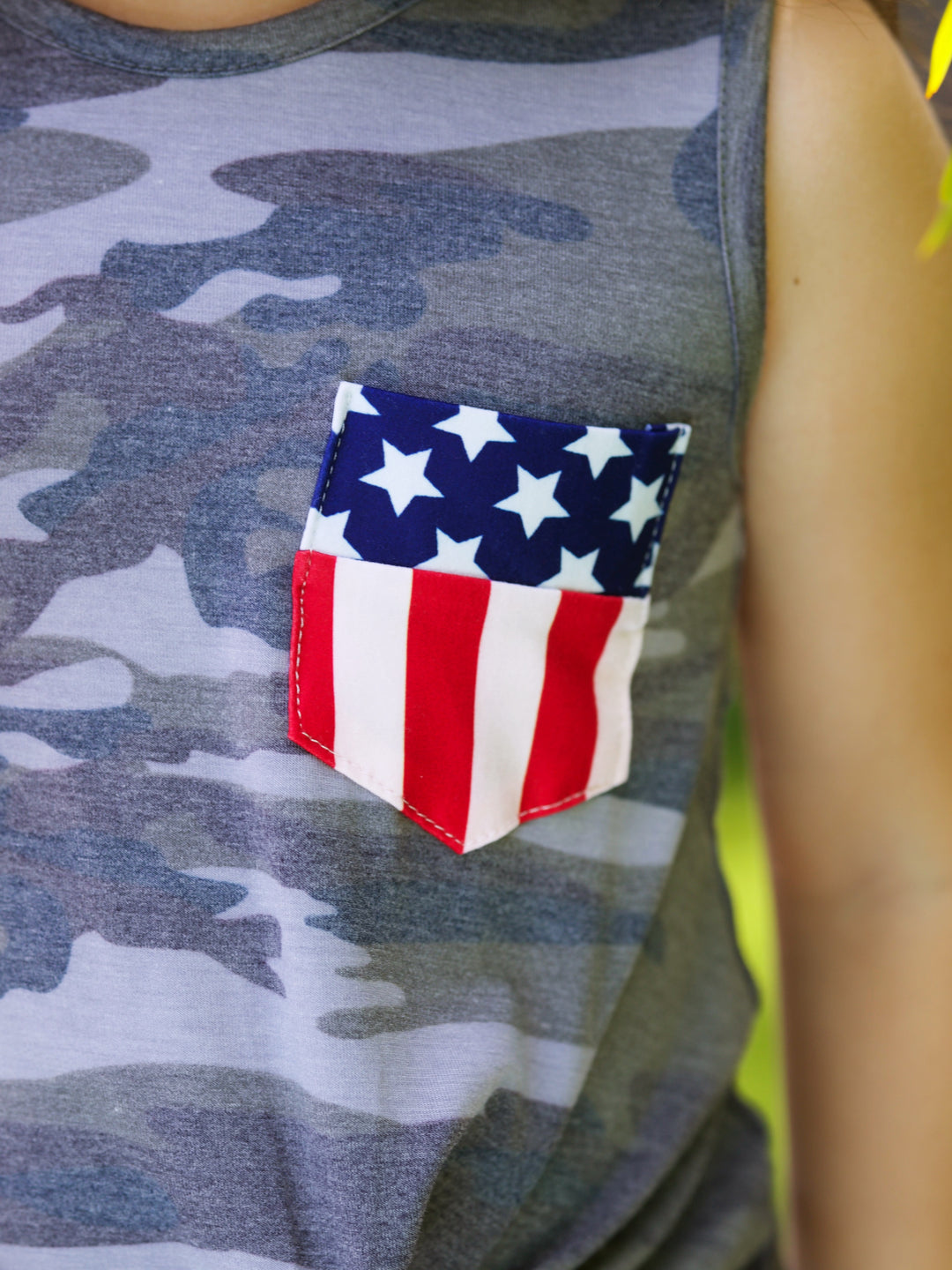 Strong Pride Camo Top