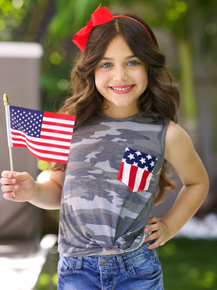 Strong Pride Camo Top