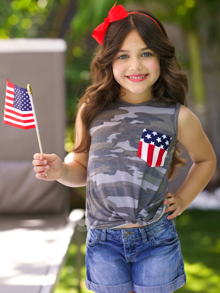 Strong Pride Camo Top