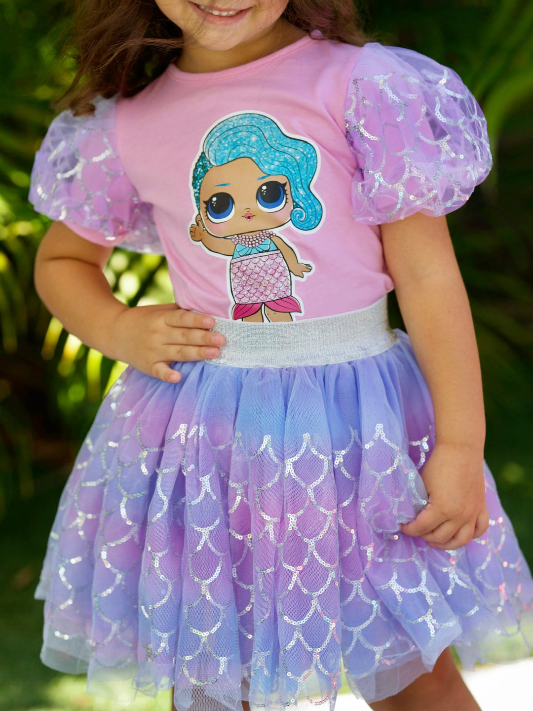 L.O.L. SURPRISE! Splash Queen Mermaid Tutu Skirt Set