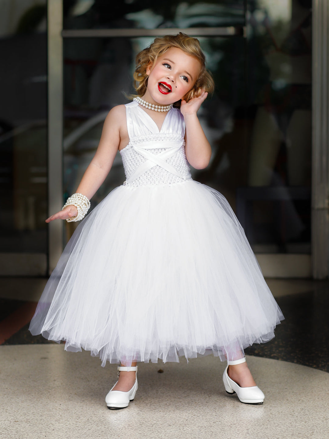 Kids Halloween Costumes | Marilyn Monroe Tutu Dress | Mia Belle Girls
