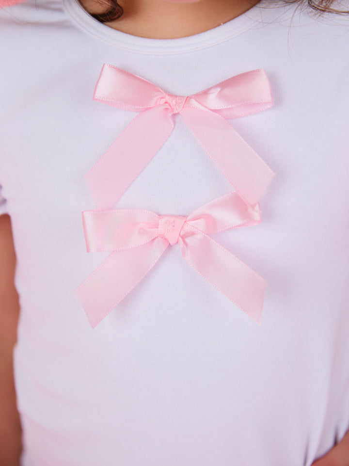Brains and Bows Ruffle Sleeve Top & Legging Set