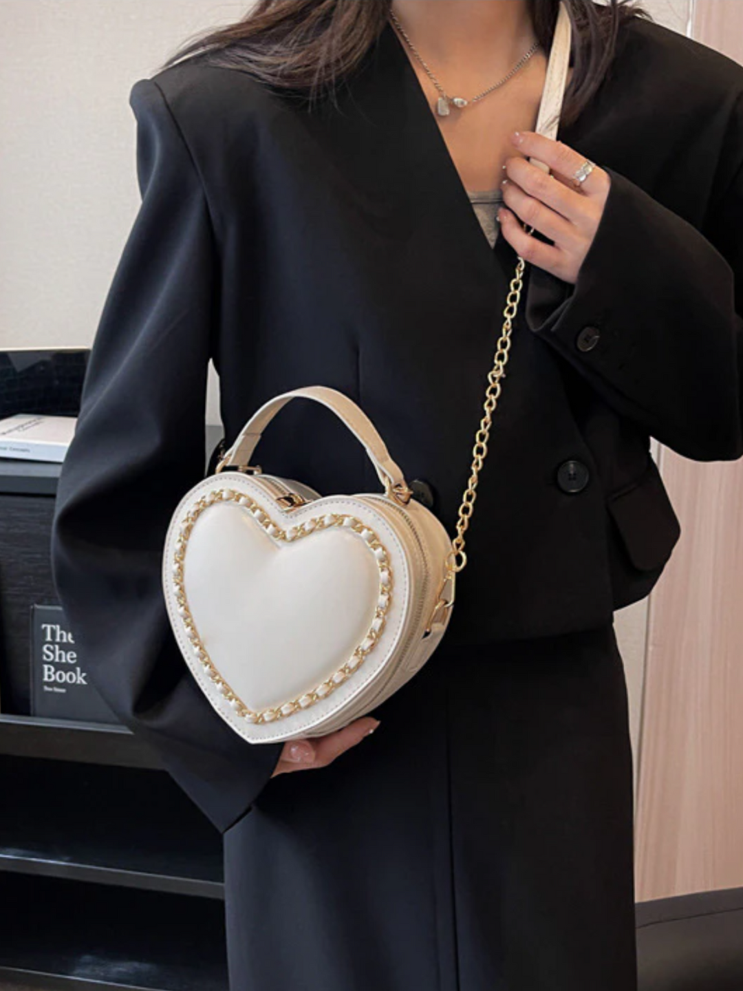 Mia Belle Girls Heart-Shaped Crossbody Bag | Girls Accessories