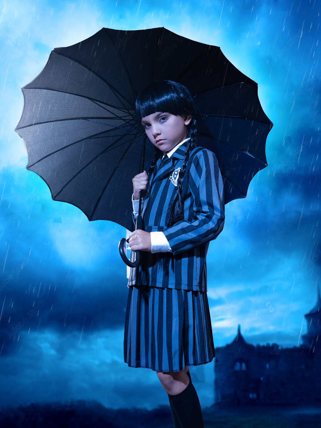 Girls Halloween Costumes | Girls Nevermore Academy Wednesday Uniform