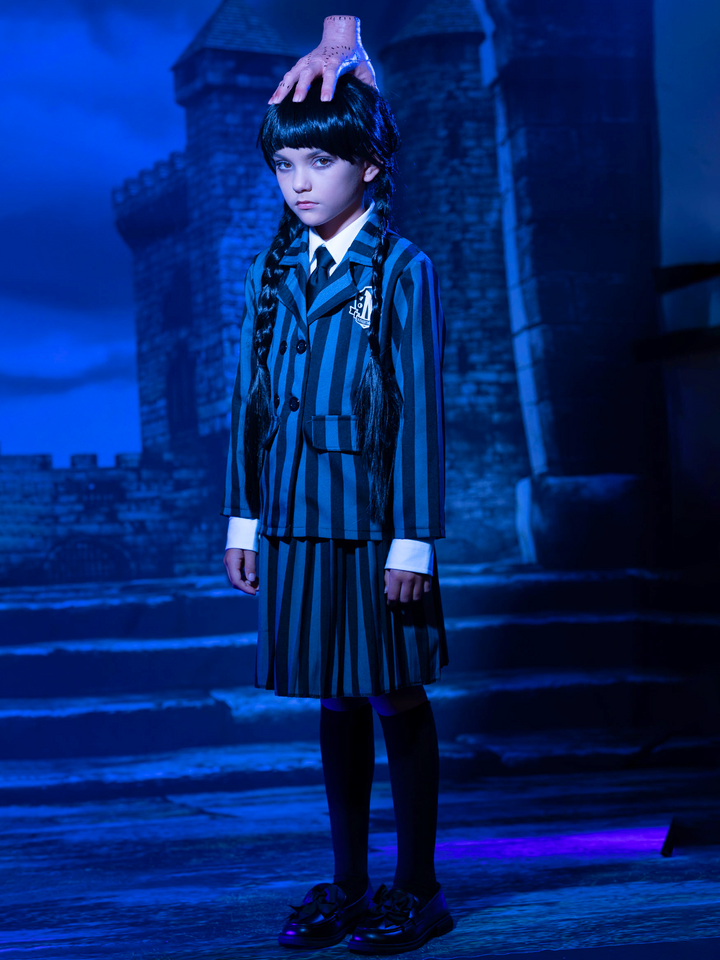 Girls Halloween Costumes | Girls Nevermore Academy Wednesday Uniform