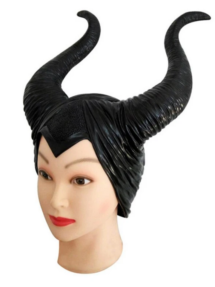 Black Maleficent Horn Headpiece