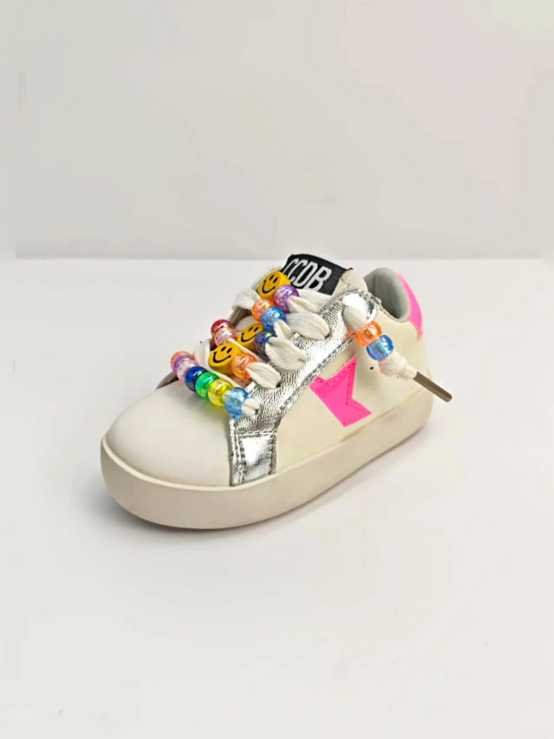 Girls Genuine Leather Soft Sole Sneakers