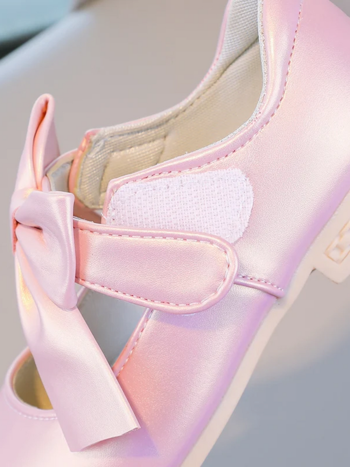 Sweet Satin Bow Mary Jane Shoes