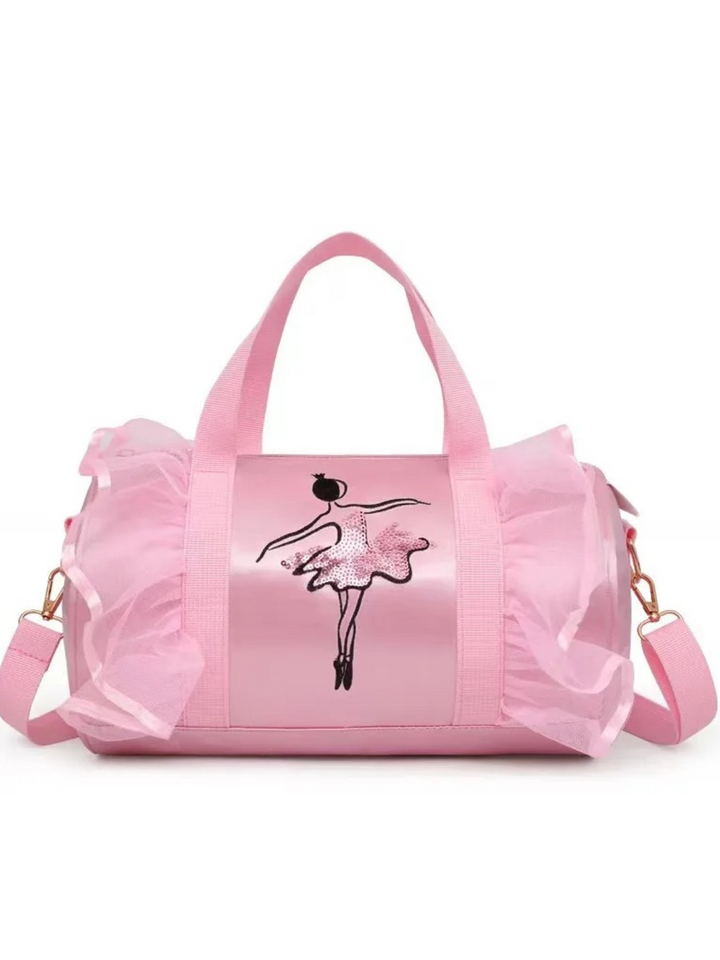 Shimmer & Shine Sequin Dance Duffel Bag