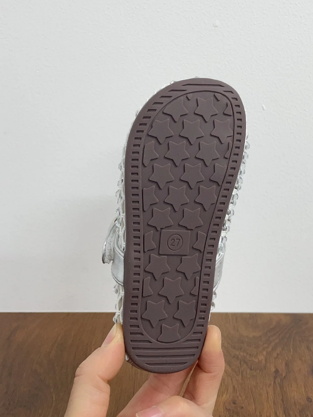 Sparkling Steps Rhinestone Jelly Ballet Flats