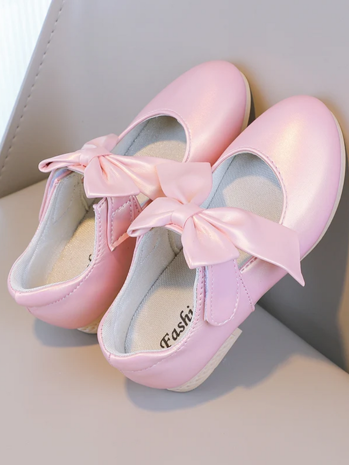 Sweet Satin Bow Mary Jane Shoes