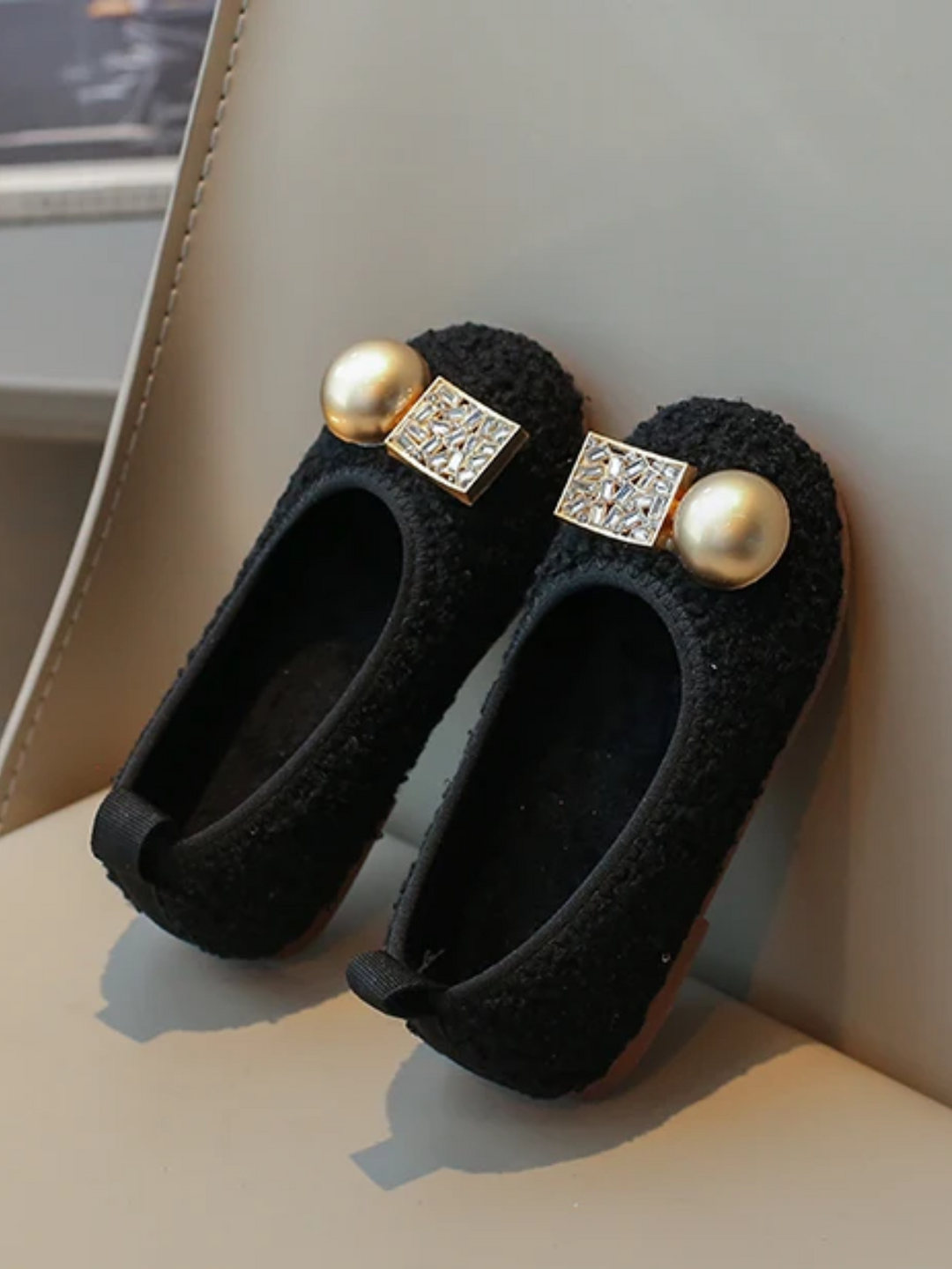 Glam Rhinestone Ballet Flats
