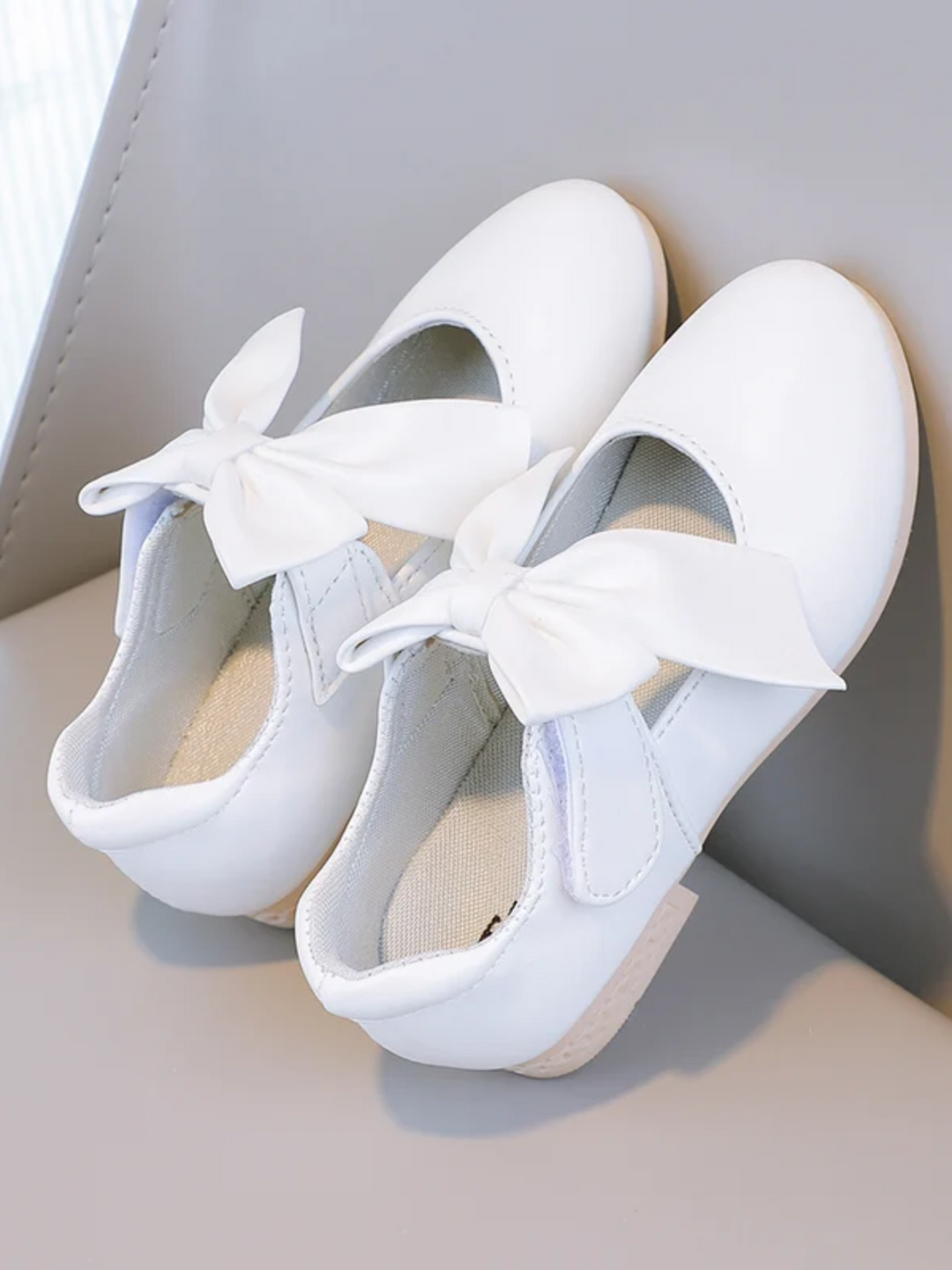Sweet Satin Bow Mary Jane Shoes