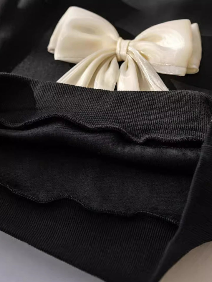 Pretty Statement Bow Sweatshirt