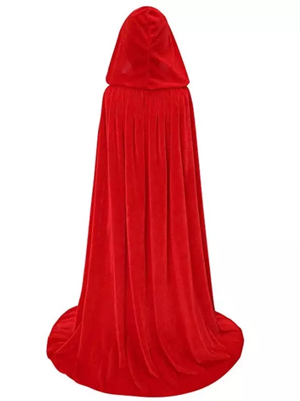 Halloween Accessory | Hocus Pocus Inspired Red Cape - Mia Belle Girls