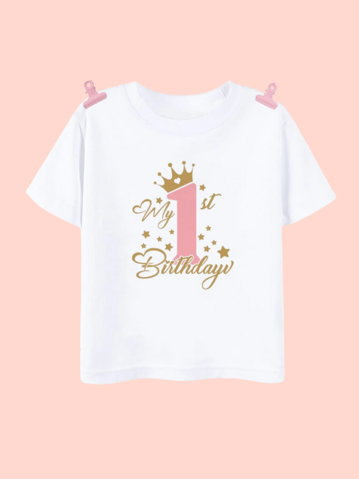 Birthday Royal Celebration Tee – Perfect for Little Ones!