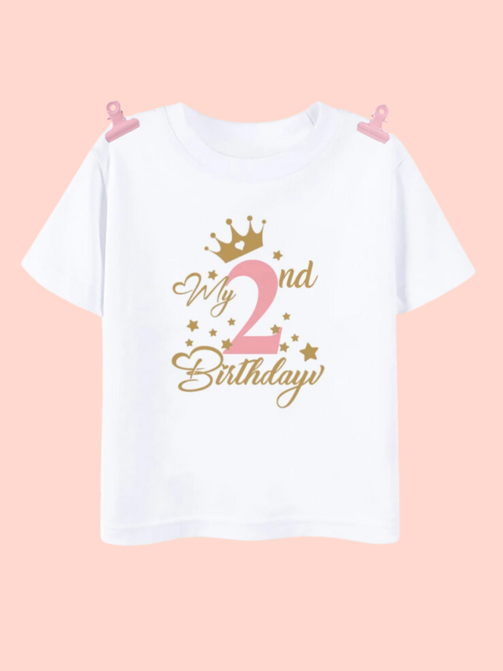 Birthday Royal Celebration Tee – Perfect for Little Ones!