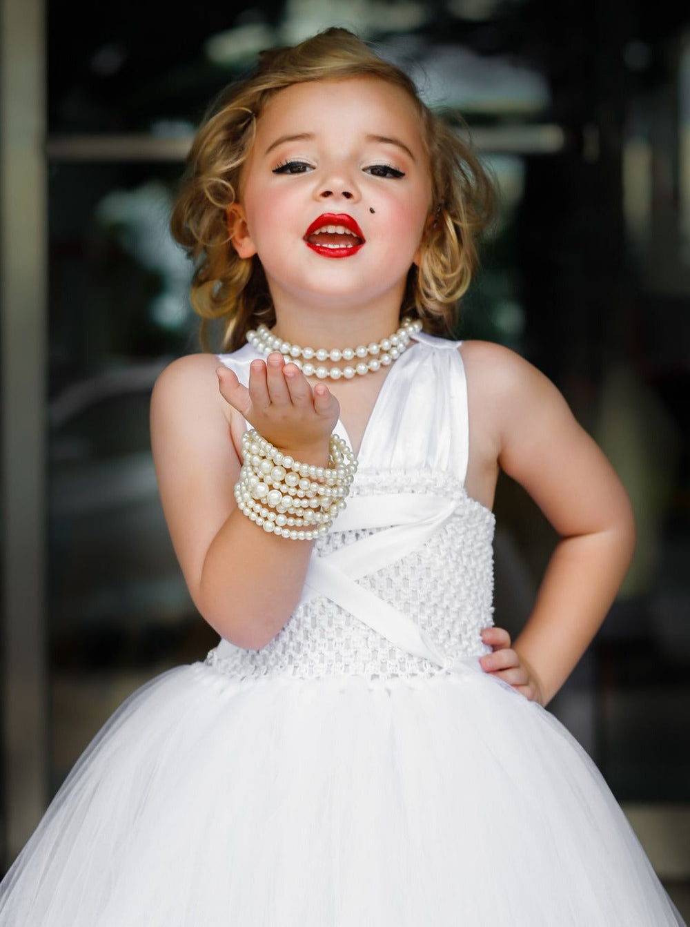 Kids Halloween Costumes | Marilyn Monroe Tutu Dress | Mia Belle Girls