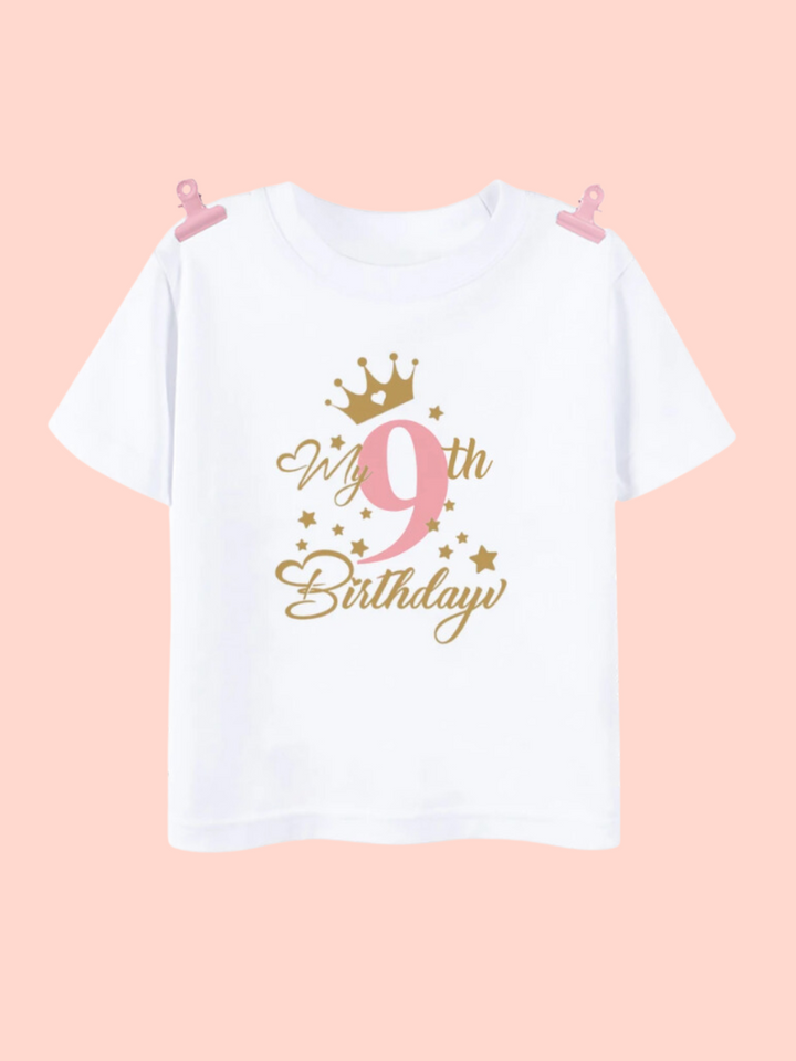 Birthday Royal Celebration Tee – Perfect for Little Ones!