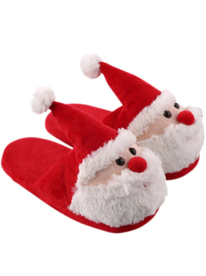 Mia Belle Girls Plush Santa House Slippers | Shoes By Liv and Mia