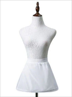 Girls Short One Hoop Petticoat