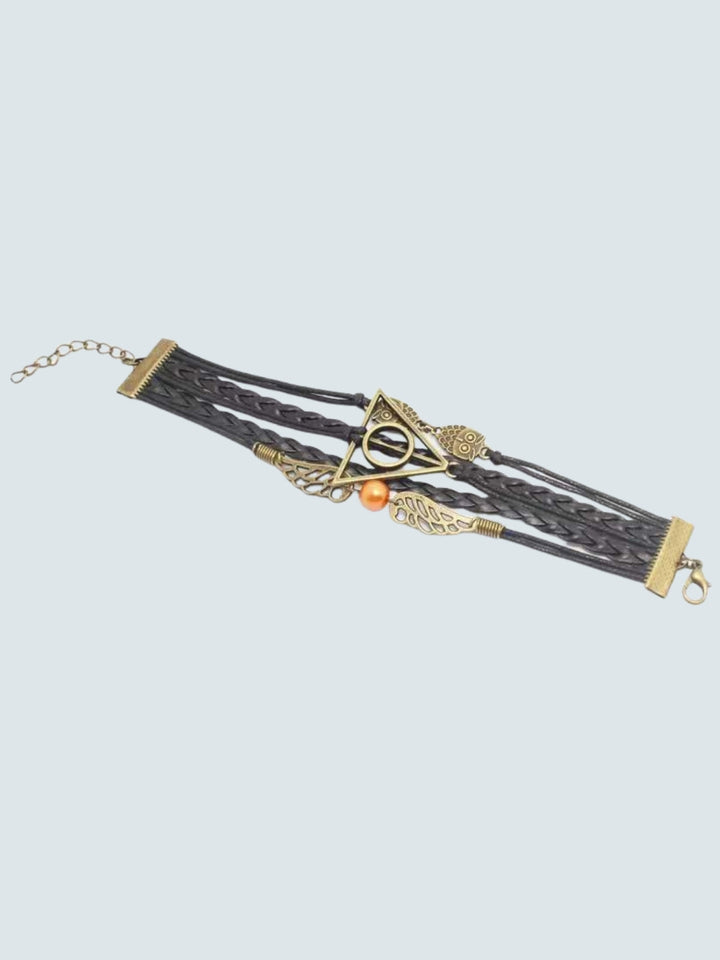 Girls Harry Potter The Deathly Hallows Wing Bracelet