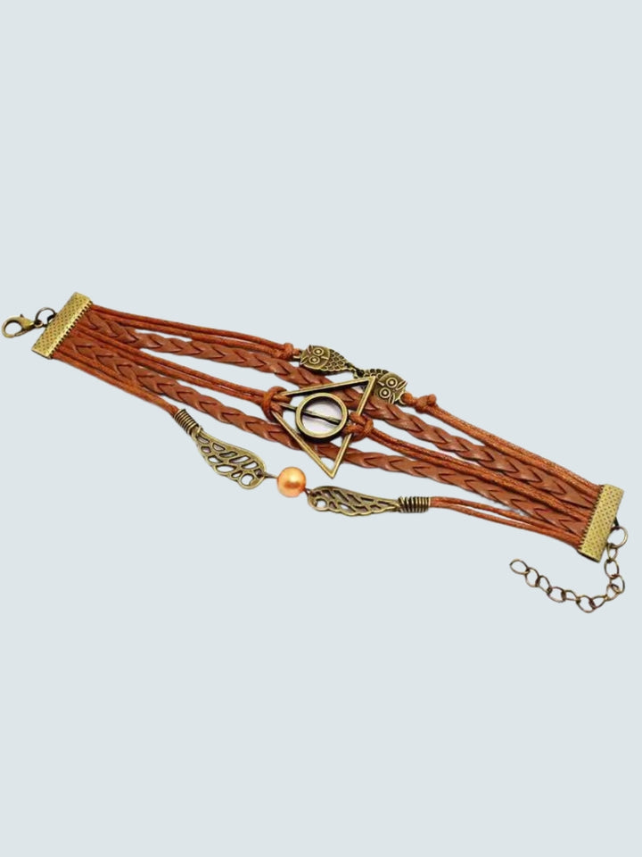 Girls Harry Potter The Deathly Hallows Wing Bracelet